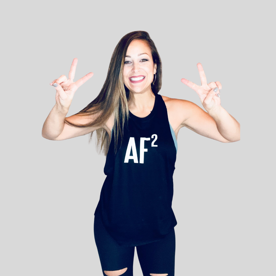 AF Squared Women's Fit Tank - Black