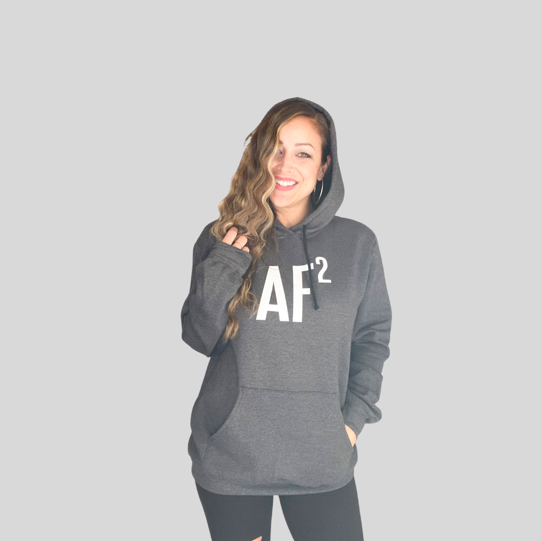 AF Squared Hoodie Sweatshirt - Charcoal