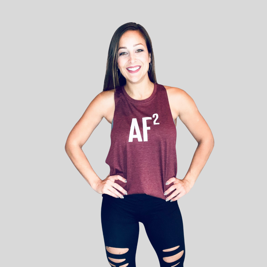 AF Squared Women's Fit Tank - Red