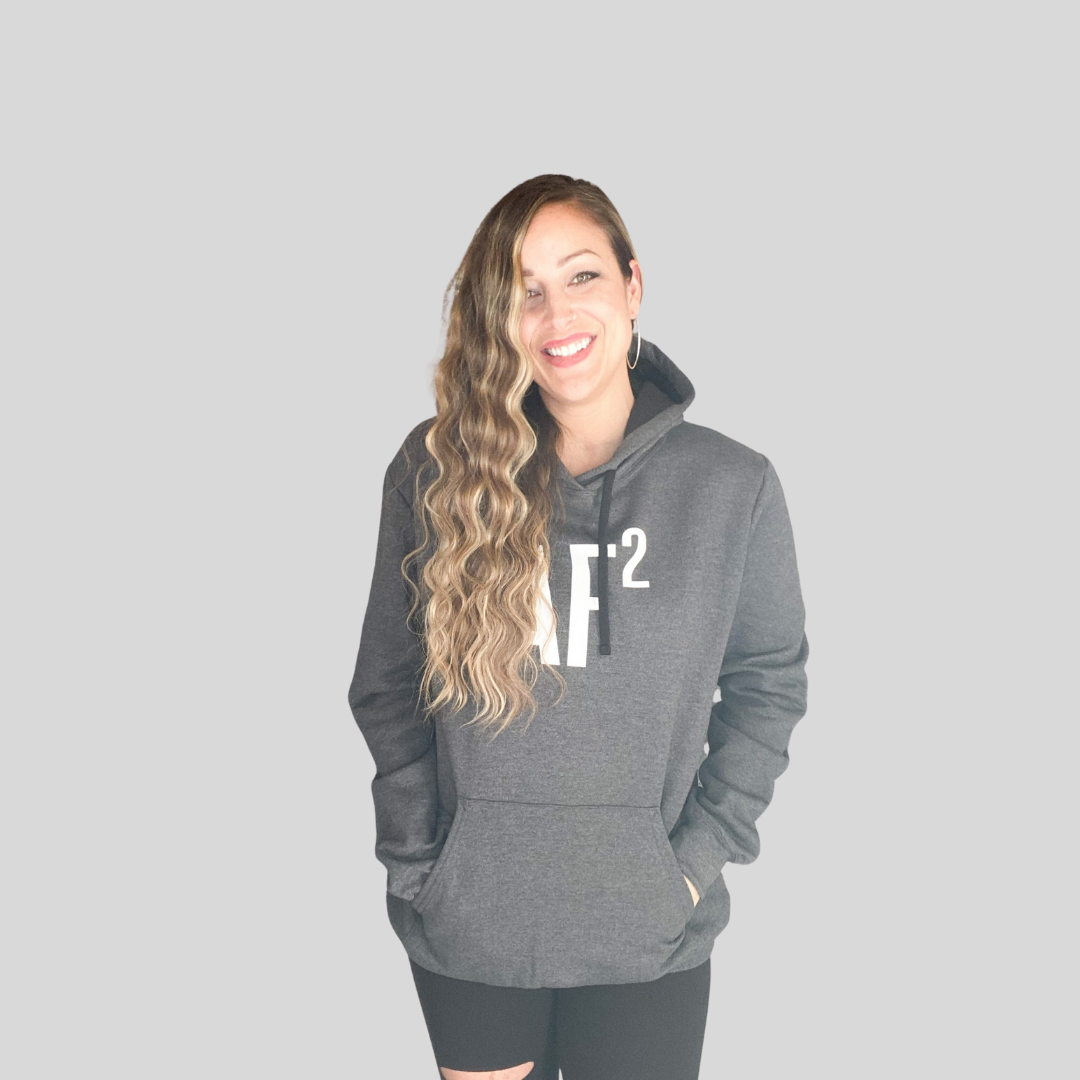 AF Squared Hoodie Sweatshirt - Charcoal