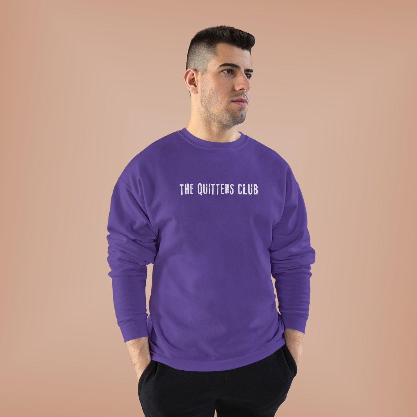 Crewneck Sweatshirt - The Quitters Club