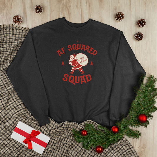 *Holiday Crewneck Sweatshirt - AF Squared Squad