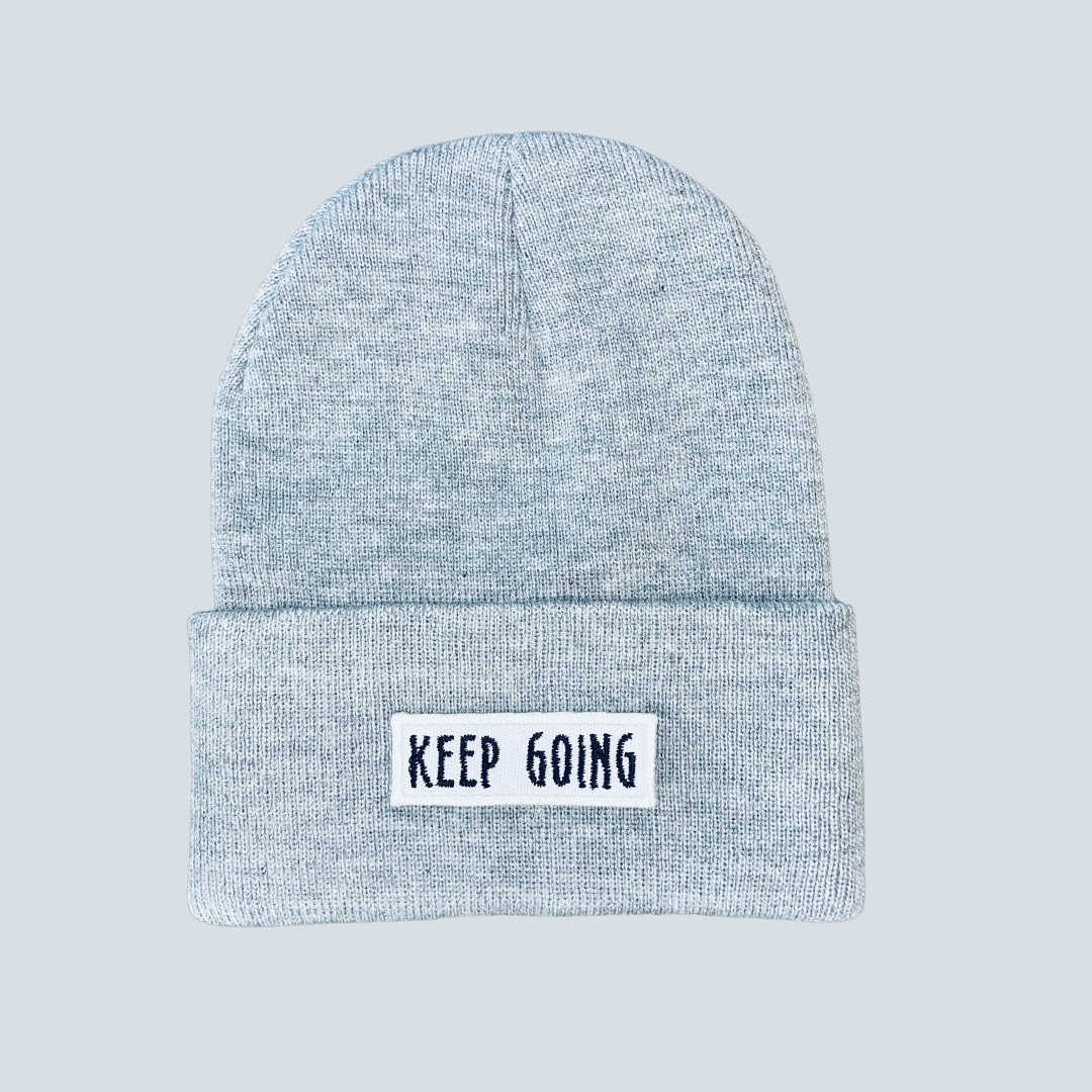 AF Squared Beanie - KEEP GOING Embroidered