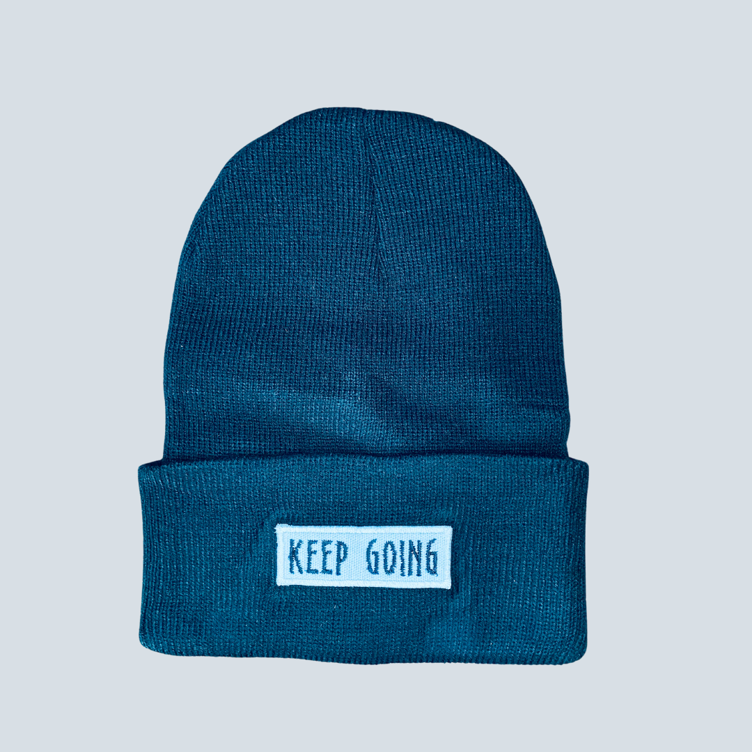 AF Squared Beanie - KEEP GOING Embroidered