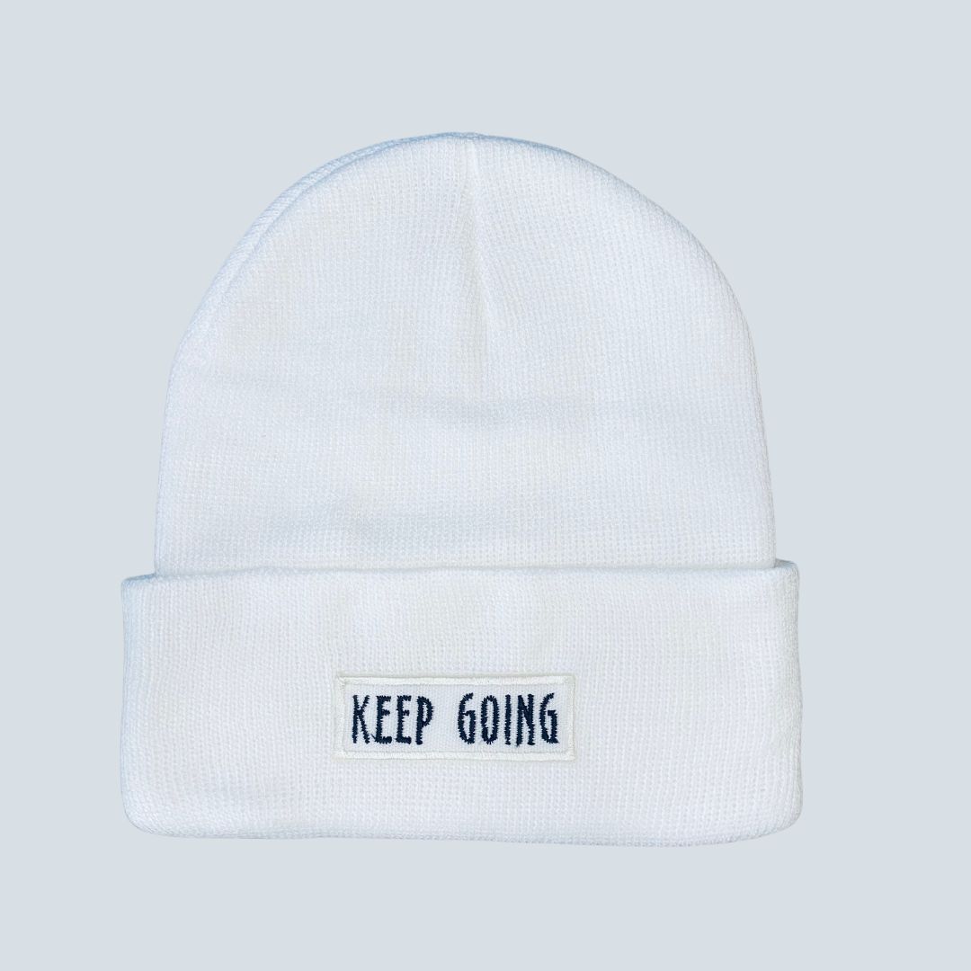 AF Squared Beanie - KEEP GOING Embroidered