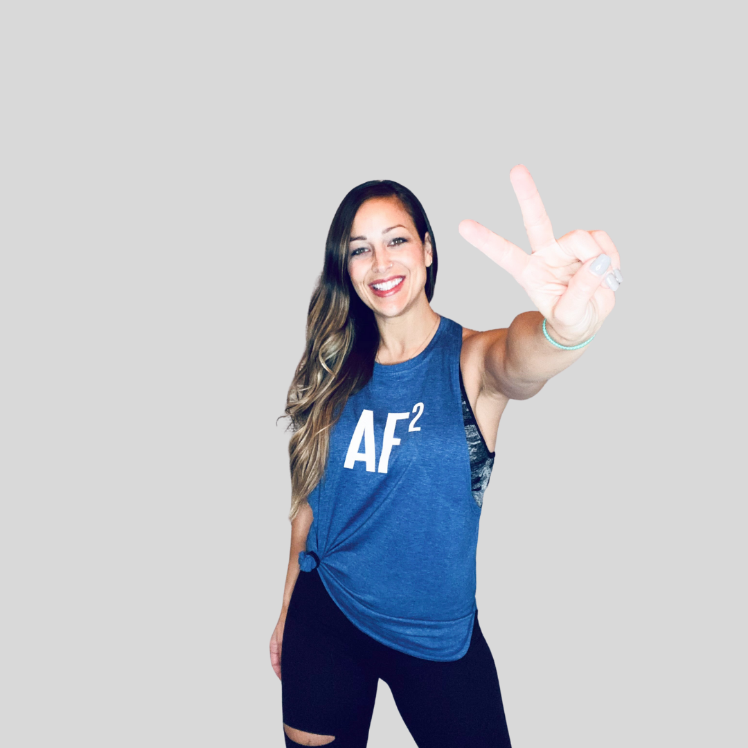 AF Squared Women's Fit Tank - Blue