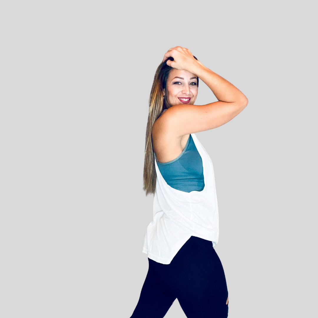 Women's Fit Tank - White