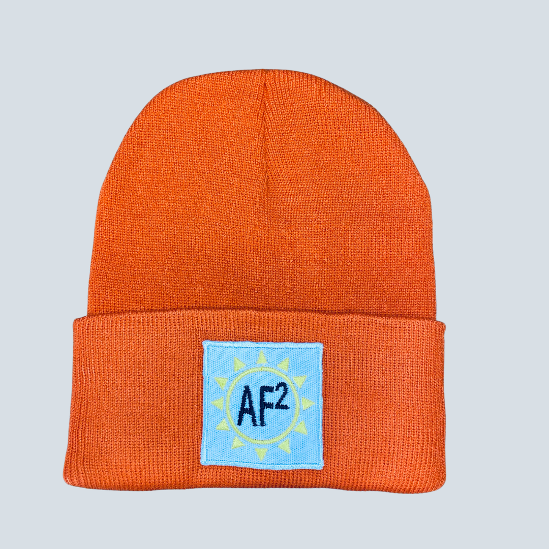 1 Year Around the Sun Alcohol Free AF Embroidered - Beanie