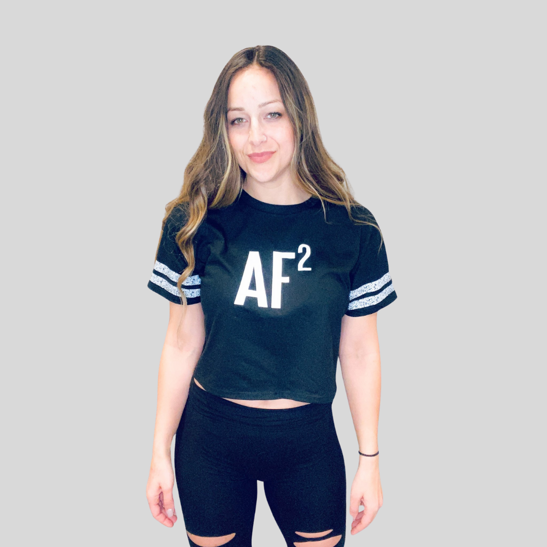 AF Squared Short Sleeve Cut Off - Black