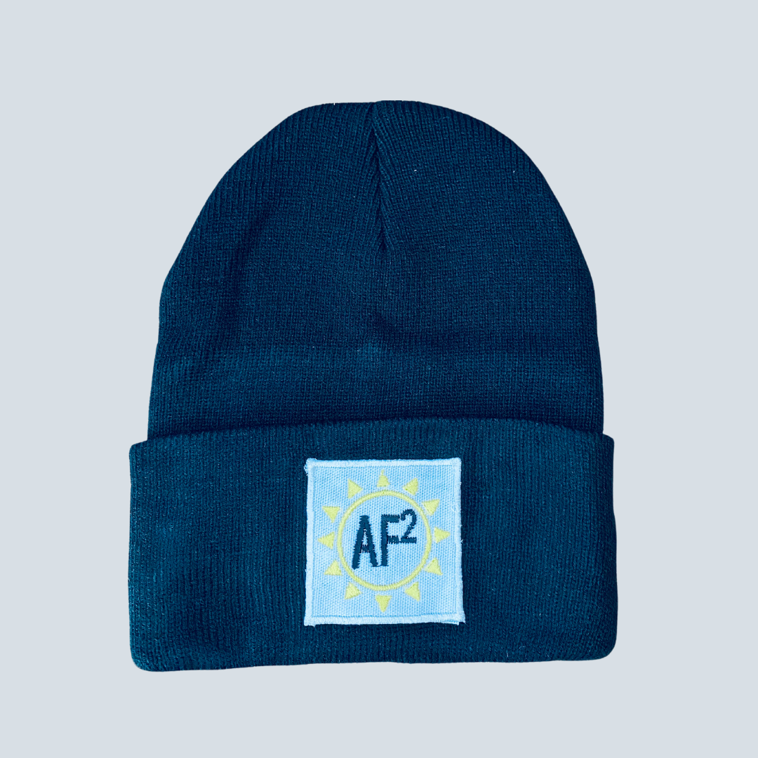 1 Year Around the Sun Alcohol Free AF Embroidered - Beanie